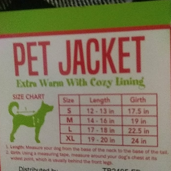 Dog Coat - Picture 3 of 3